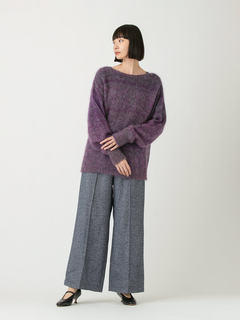 enrica | キッドモヘヤカスリ染めニット KNIT154 – H+HELIOTROPE