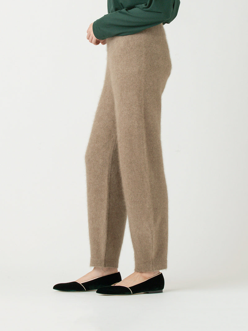 enrica | チャイニーズラクーン混ニットパンツ KNIT084