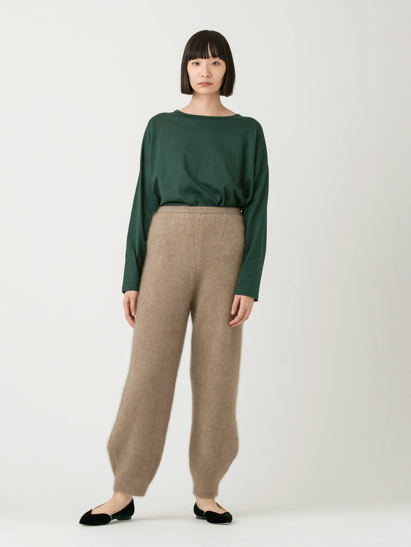 enrica | チャイニーズラクーン混ニットパンツ KNIT084