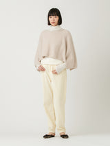 enrica | チャイニーズラクーン混ニットケープ KNIT156