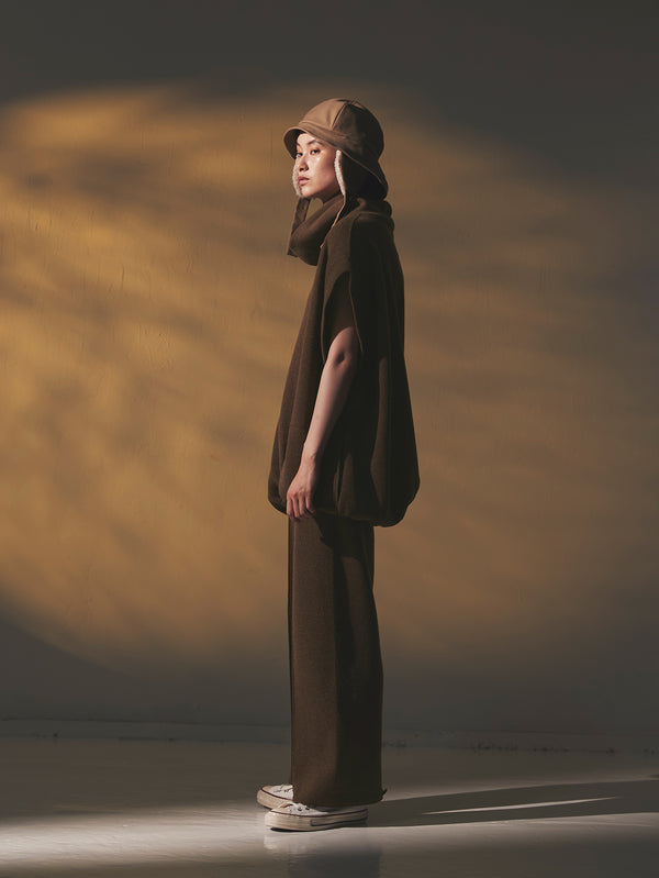 COGTHEBIGSMOKE | ロールネックジレ GISELE ROLLNECK GILET