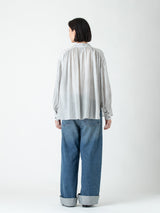 enrica | ムラ染め綿シルクブラウス BLOUSE118-1