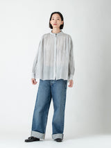 enrica | ムラ染め綿シルクブラウス BLOUSE118-1