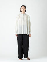 enrica | ボタニカルダイ染め綿シルクブラウス BLOUSE118