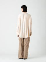 enrica | 手染めシルクサテンオーバーサイズブラウス BLOUSE119-2