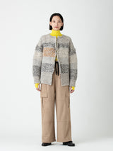 enrica | ラメマルチボーダーカーディガン KNIT161