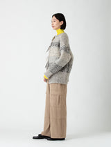 enrica | ラメマルチボーダーカーディガン KNIT161