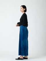 enrica | インディゴコットンベロアパンツ PANTS116-3