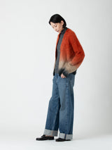enrica | グラデーションカシミヤシャギーニットカーディガン KNIT148-1