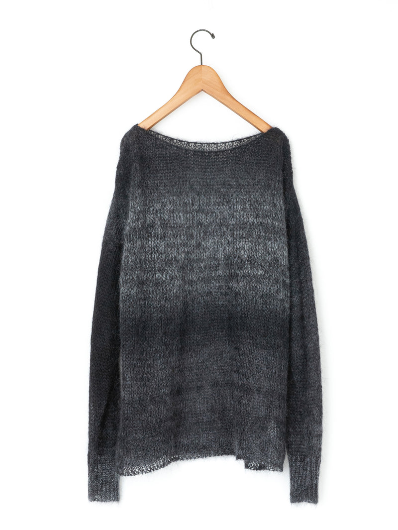 enrica | キッドモヘヤカスリ染めニット KNIT154 – H+HELIOTROPE