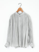 enrica | ムラ染め綿シルクブラウス BLOUSE118-1