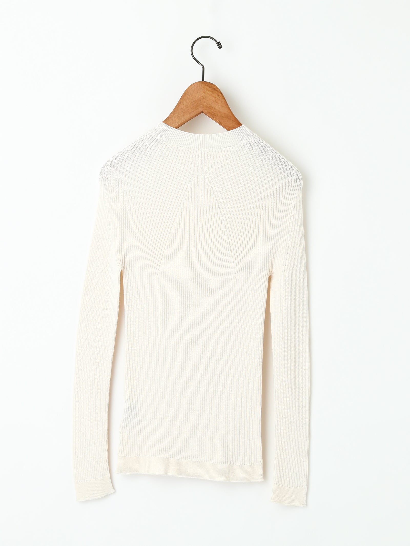 BATONER | シーアイランドコットンリブニット – H+HELIOTROPE