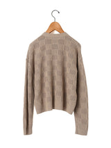 BATONER | WOODPULP SUMMER KNIT CREW NECK CARDIGAN BN-24SL-033