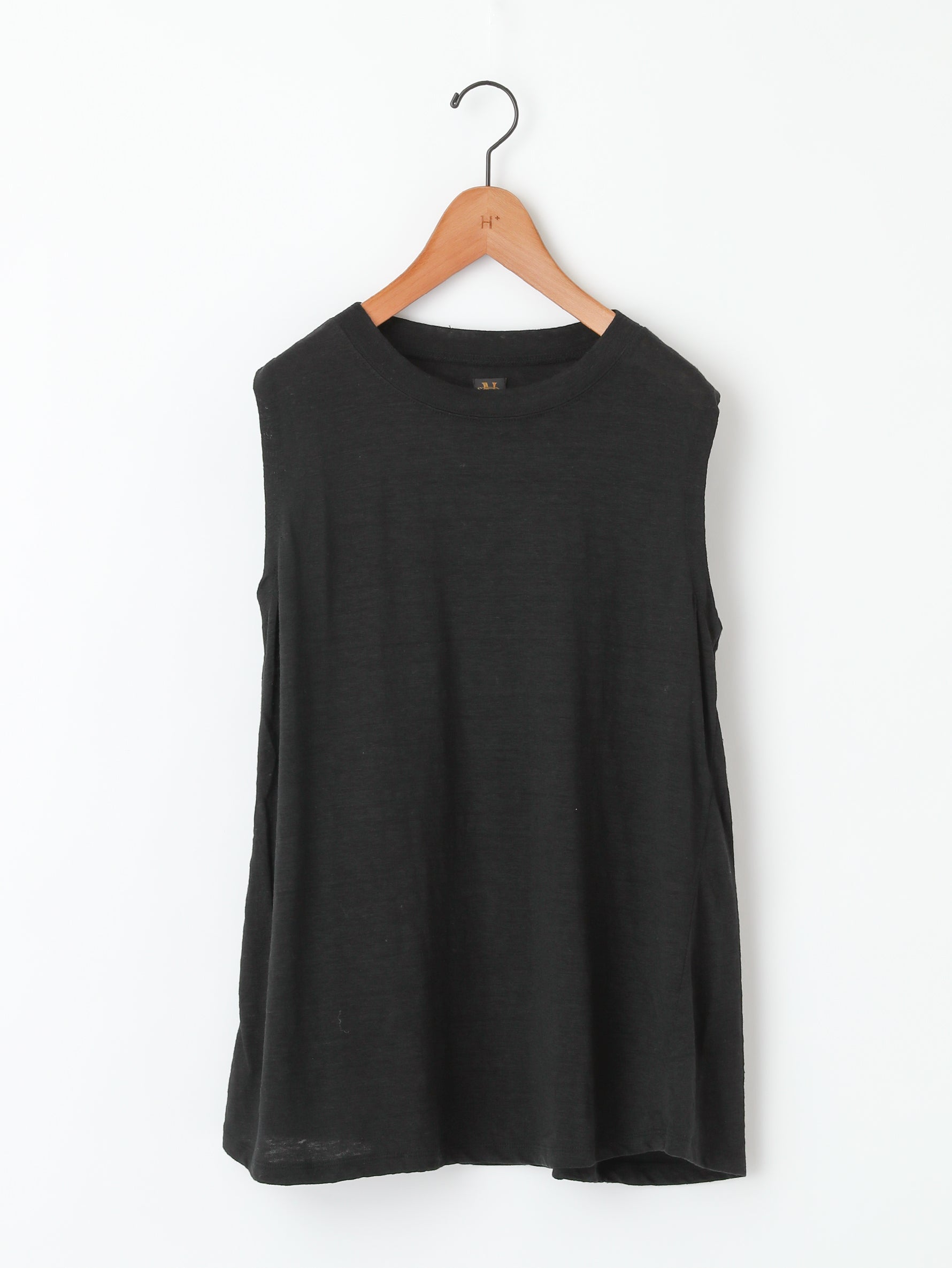BATONER | WASHED LINEN A-LINE NO SLEEVE BN-24SL-062