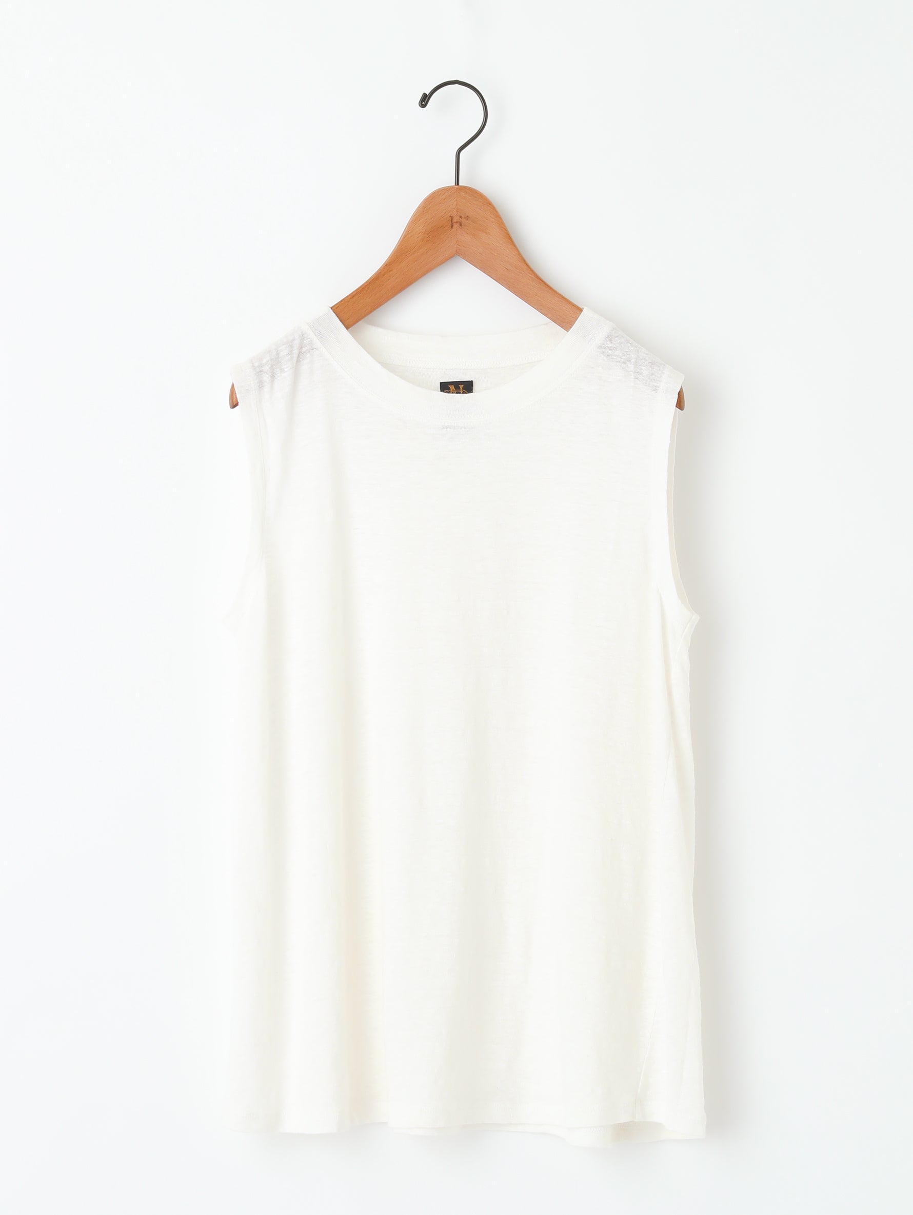 BATONER | WASHED LINEN A-LINE NO SLEEVE BN-24SL-062