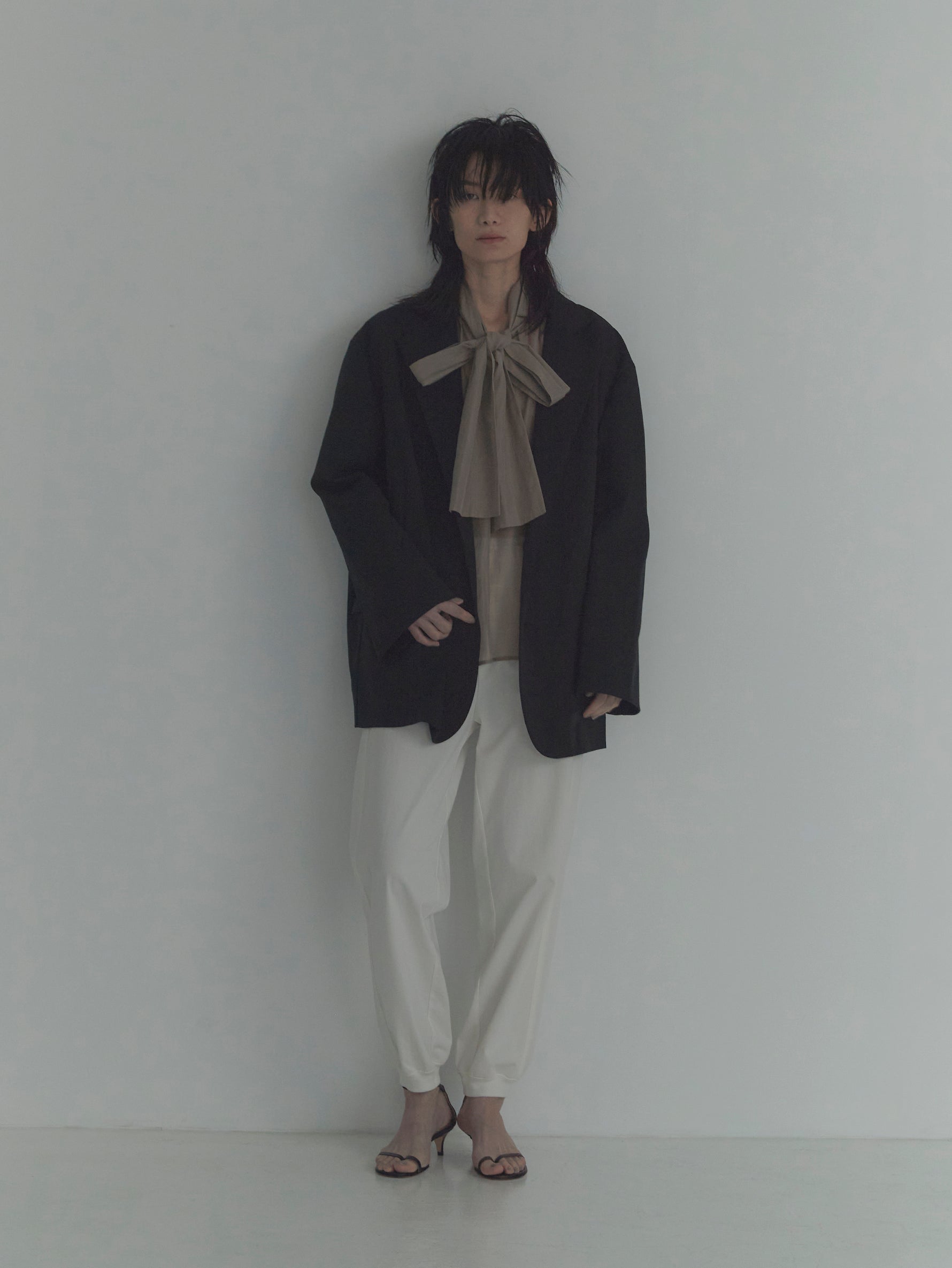 BOWTE | コットンシルクボウタイブラウス