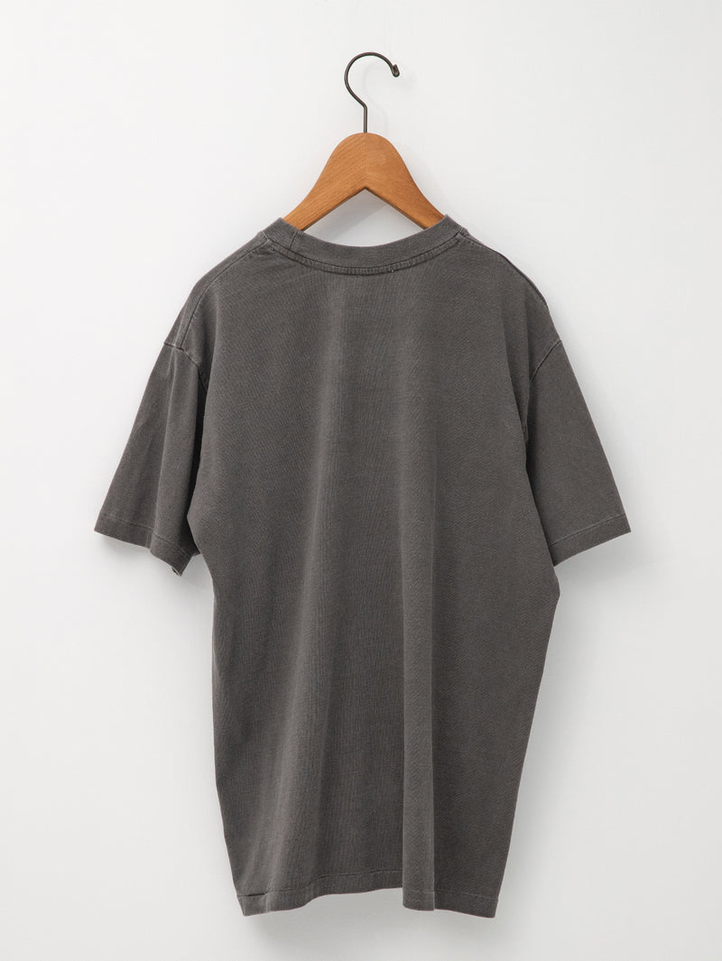 KURO | 17/-ROUND SHAPE DYED Tシャツ ERA – H+HELIOTROPE