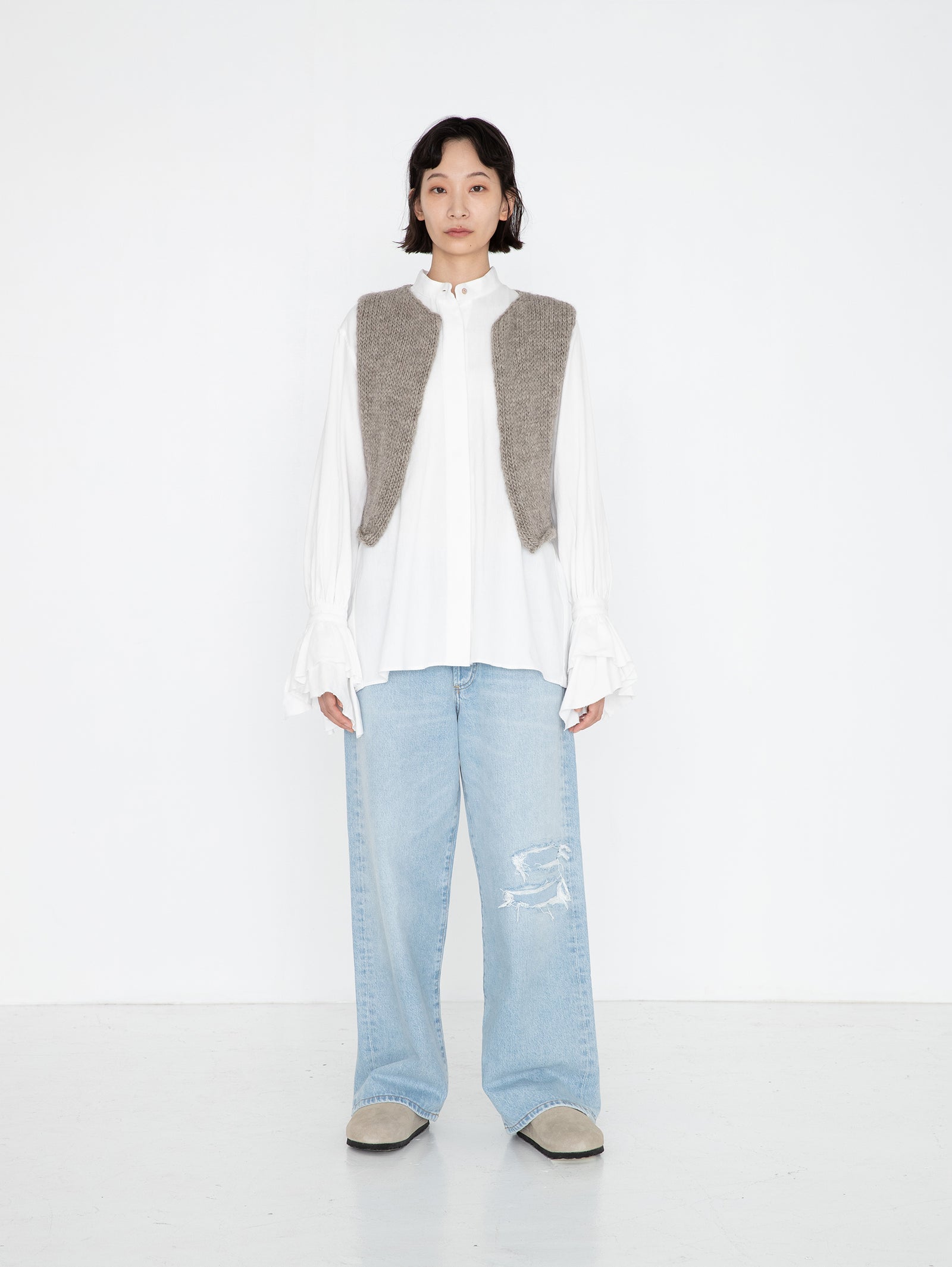 SEEALL | HAND OPEN VEST – H+HELIOTROPE