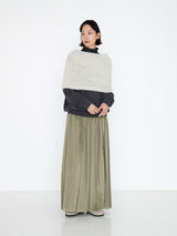 COGTHEBIGSMOKE | ラッププリーツロングスカート KAMILLE PLEATS WRAP SKIRT