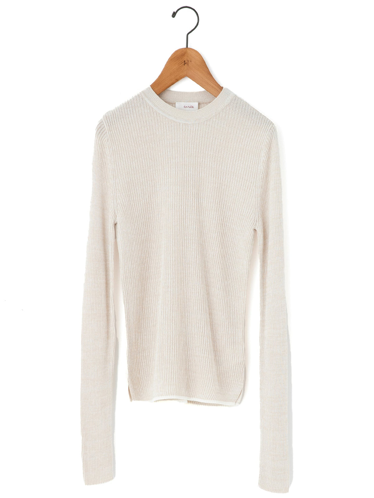 enrica | シルクハイゲージニットプルオーバー KNIT205