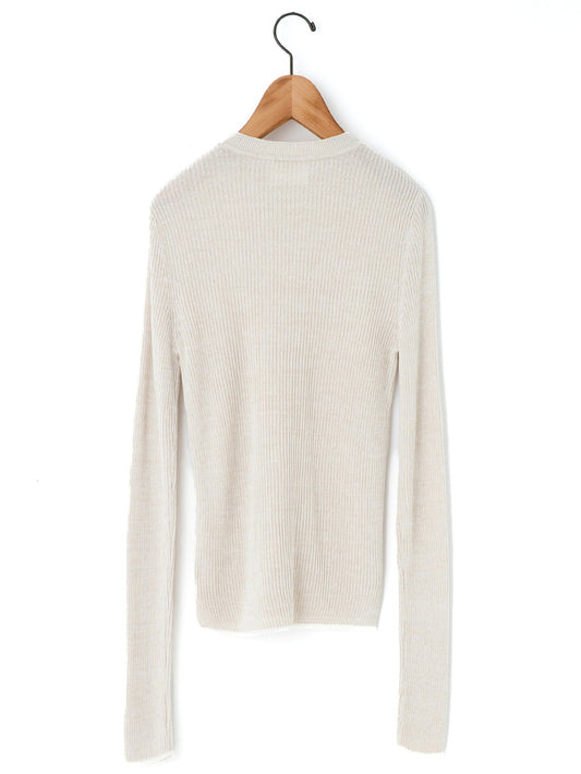 enrica | シルクハイゲージニットプルオーバー