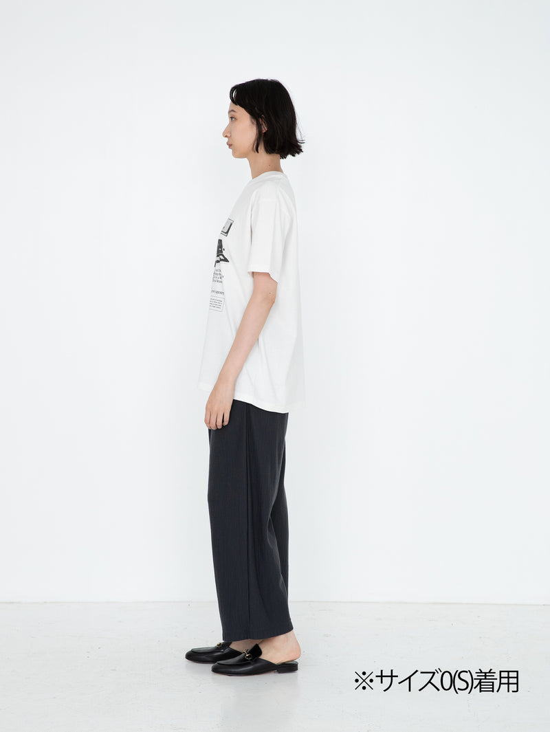 KURO | 17/- ROUND SHAPE S/S Tシャツ TRAVEL