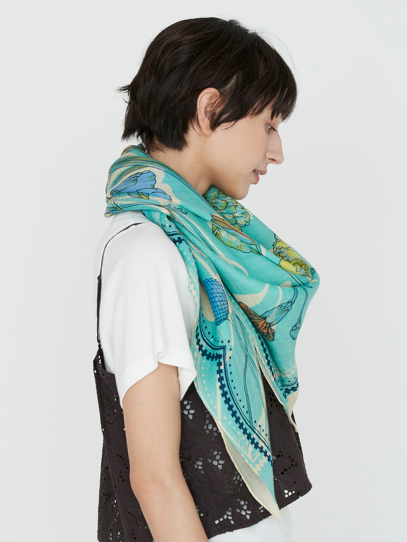 manipuri | 0151333012stoleコラージュブルーム