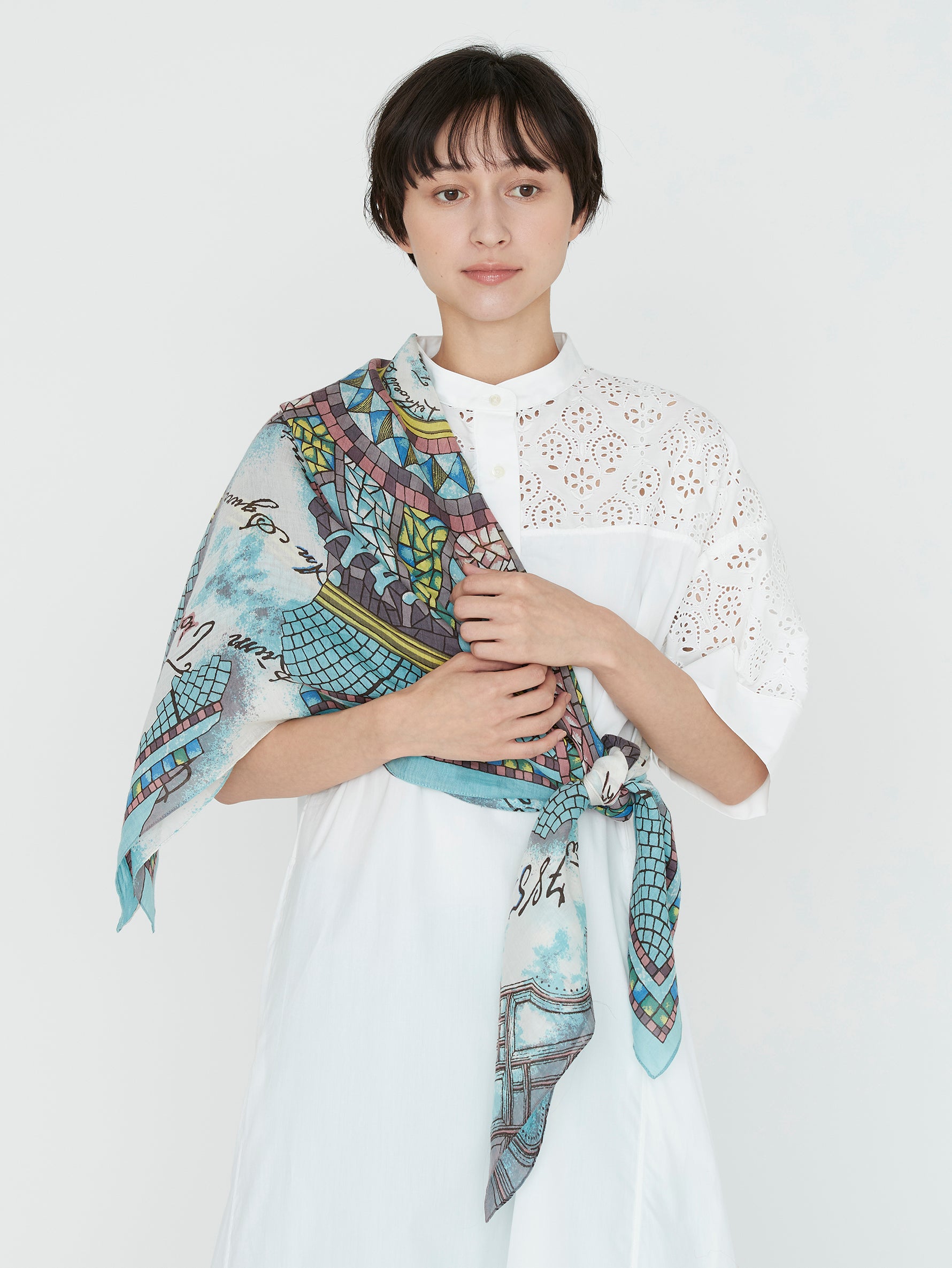manipuri | ＜コットンシルクストール120＞ケルズ 0151333003