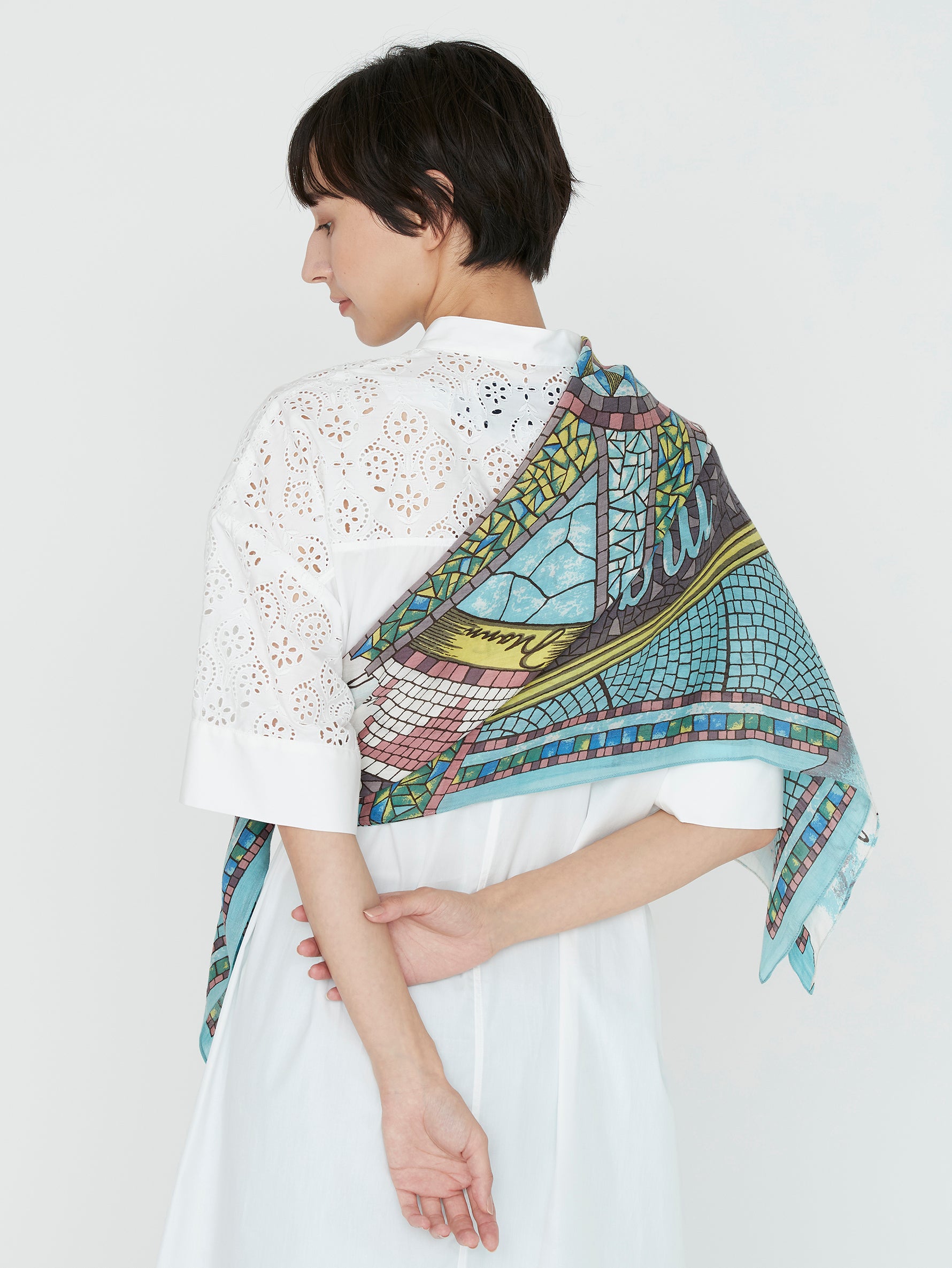 manipuri | ＜コットンシルクストール120＞ケルズ 0151333003