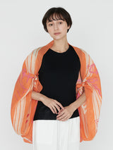 manipuri | ＜コットンシルクストール120＞インバージョンフィッシュ 0151333005