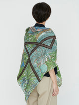 manipuri | ＜コットンシルクストール120＞サキュレントガーデン 0151333011