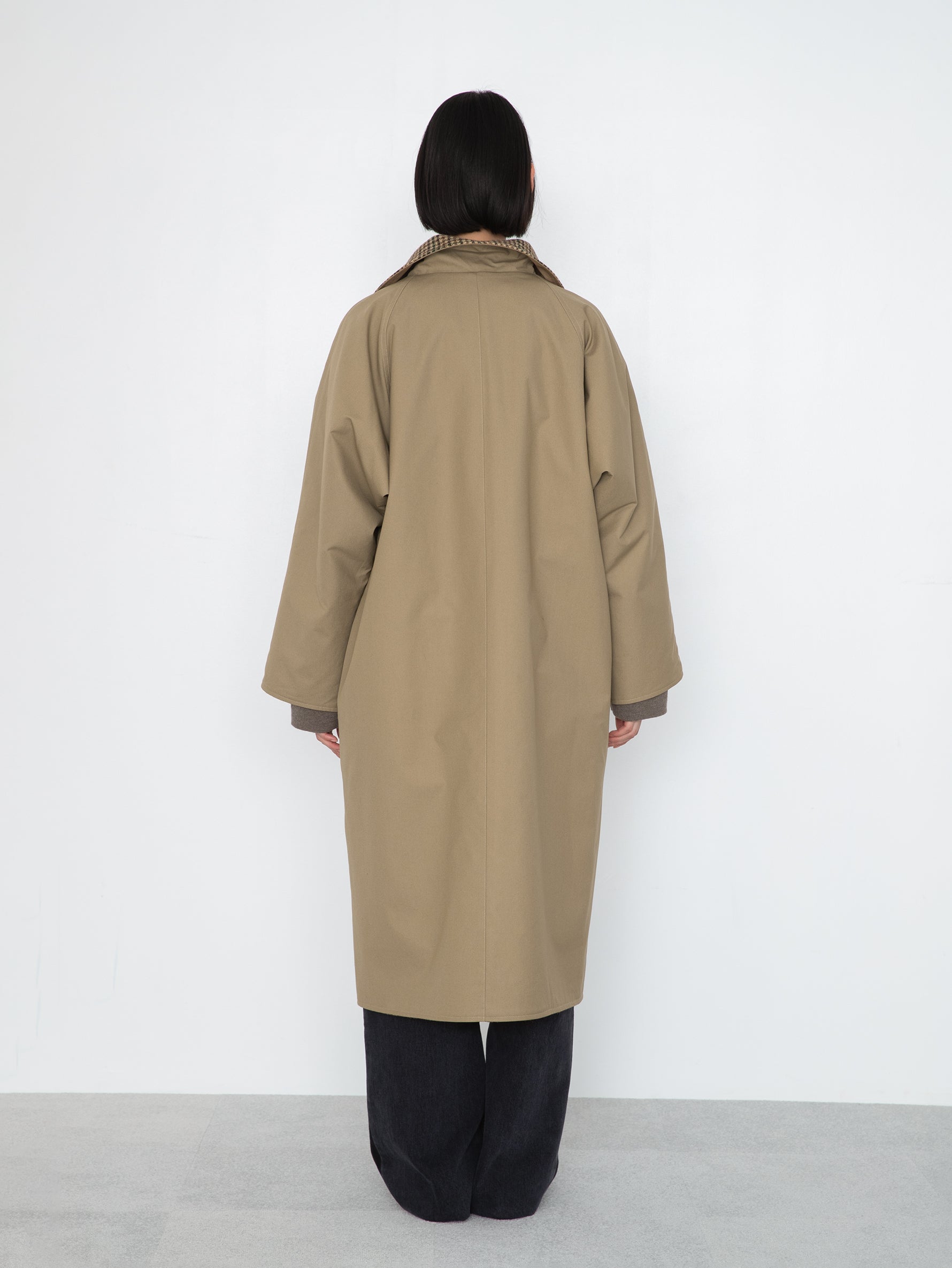 LES PRAIRIES DE PARIS レ プレリード パリ| REVERSIBLE 2WAY TRENCH LES PRAIRIES DE PARIS レ プレリード パリ| REVERSIBLE 2WAY TRENCH