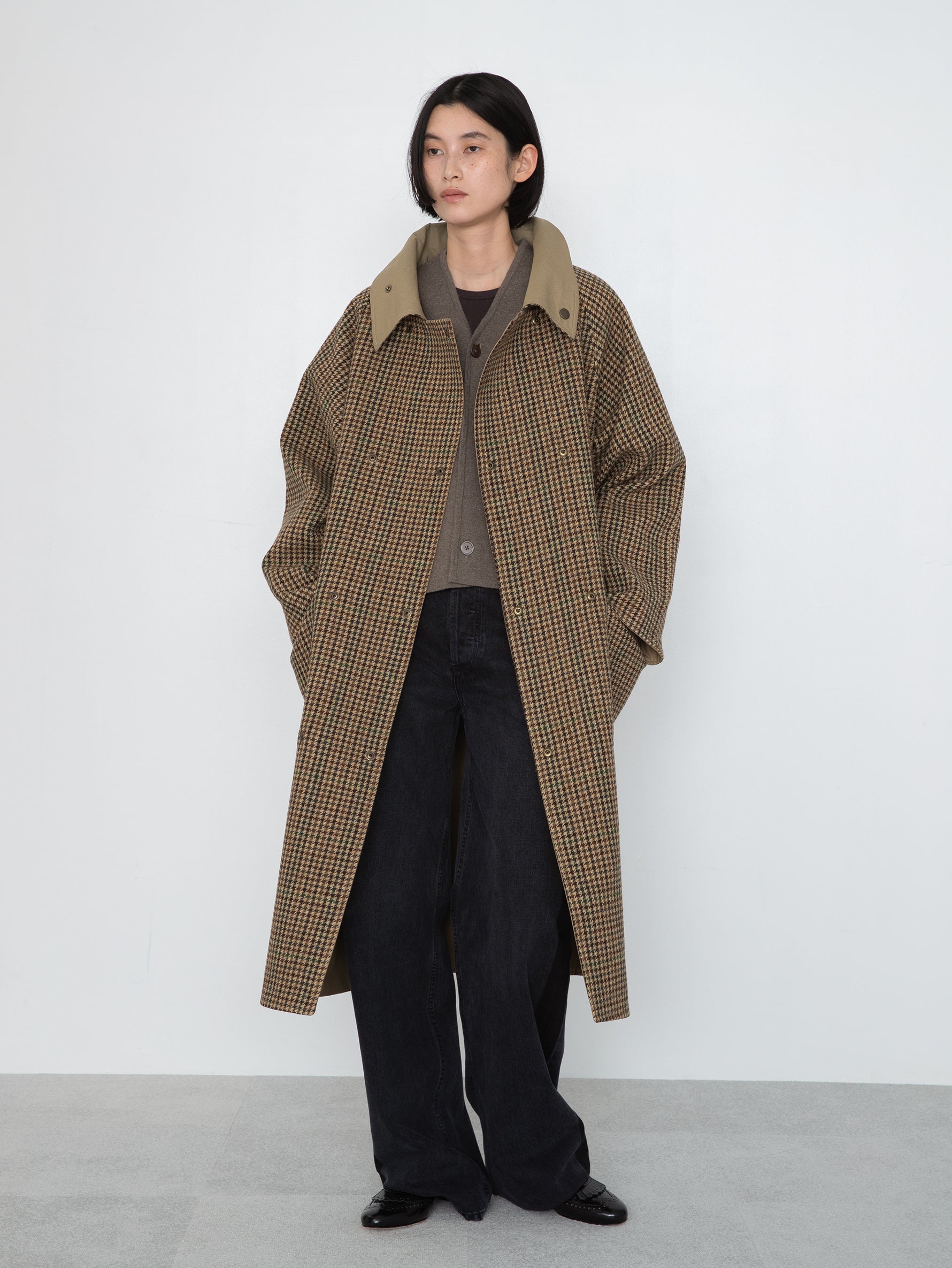 LES PRAIRIES DE PARIS レ プレリード パリ| REVERSIBLE 2WAY TRENCH