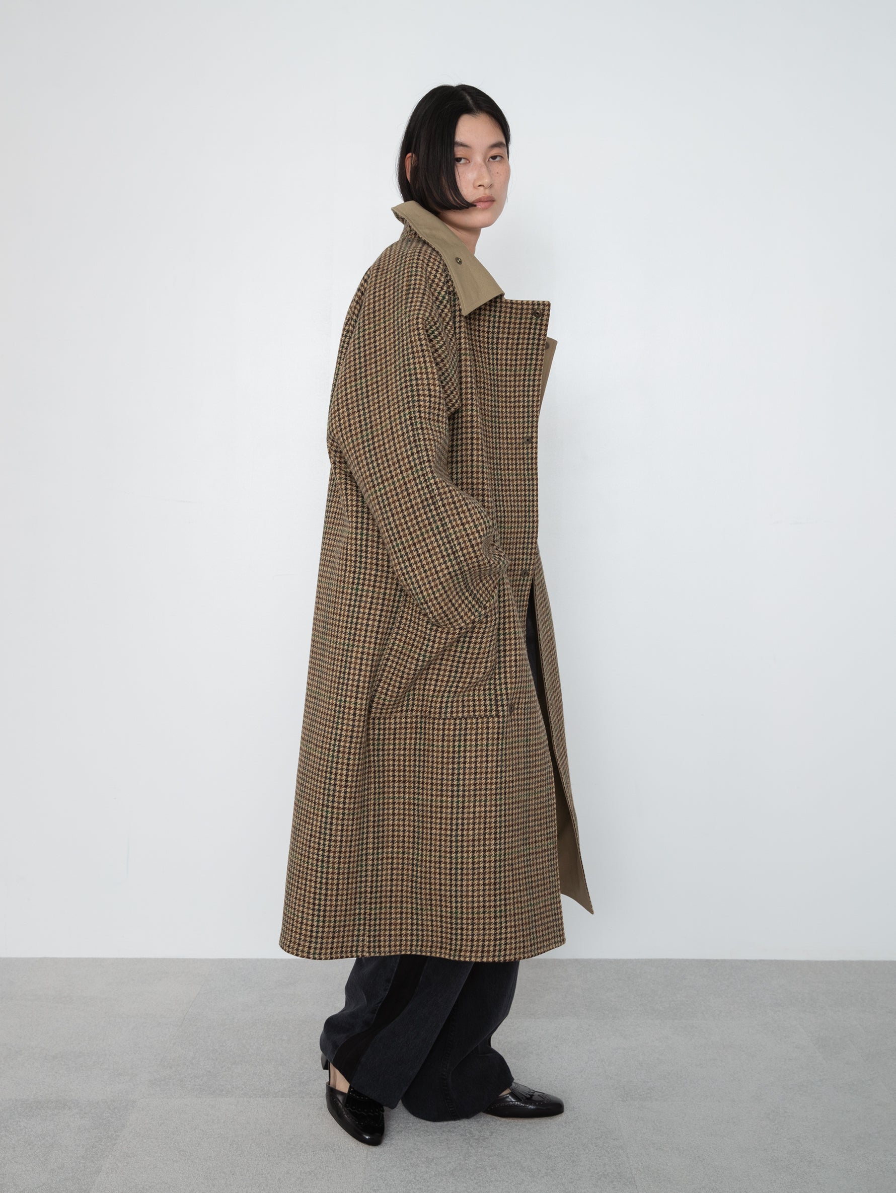 LES PRAIRIES DE PARIS レ プレリード パリ| REVERSIBLE 2WAY TRENCH