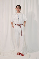 KURO | 100/2 SATIN 60'S S/S SHIRT