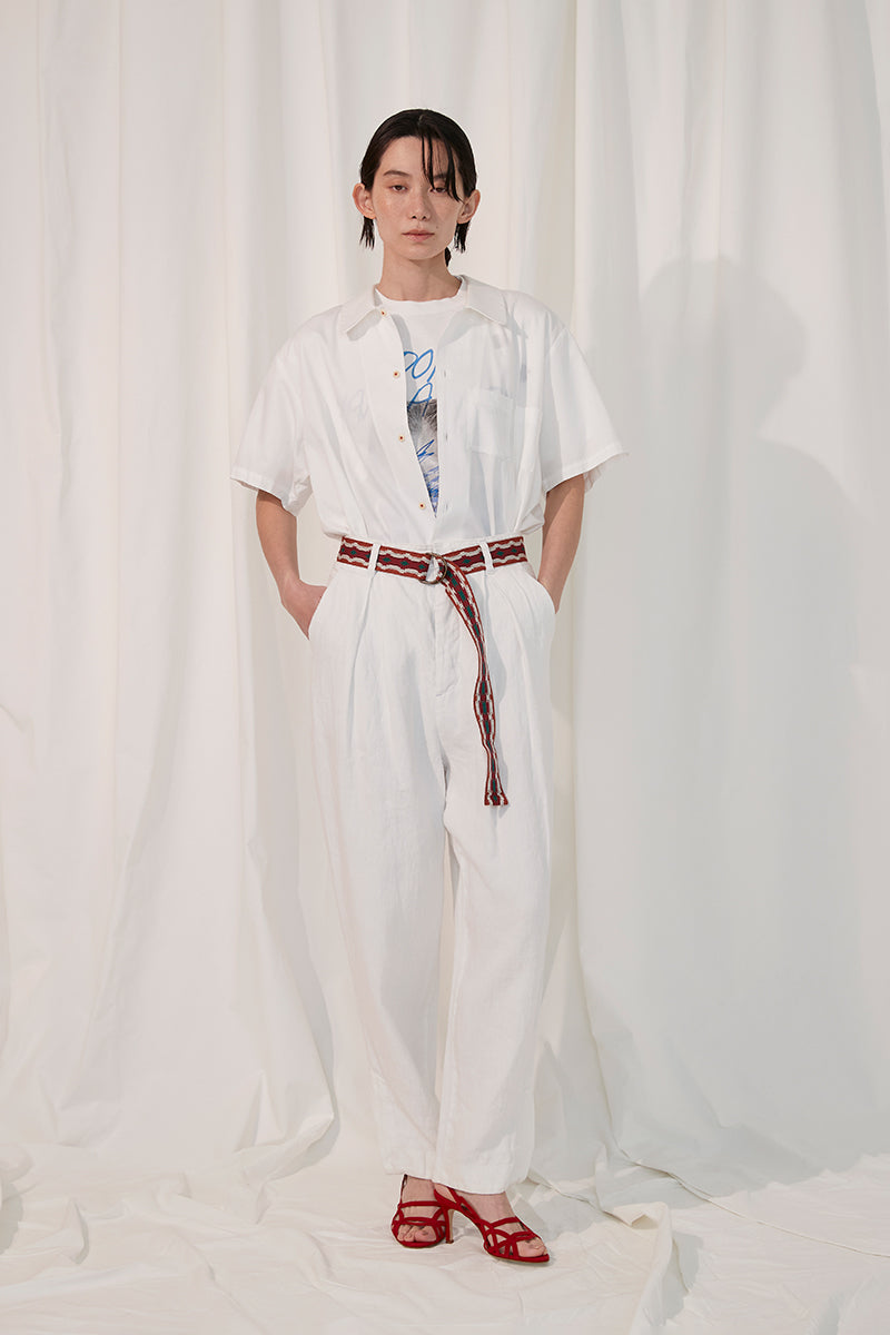 KURO | 100/2 SATIN 60'S S/S SHIRT