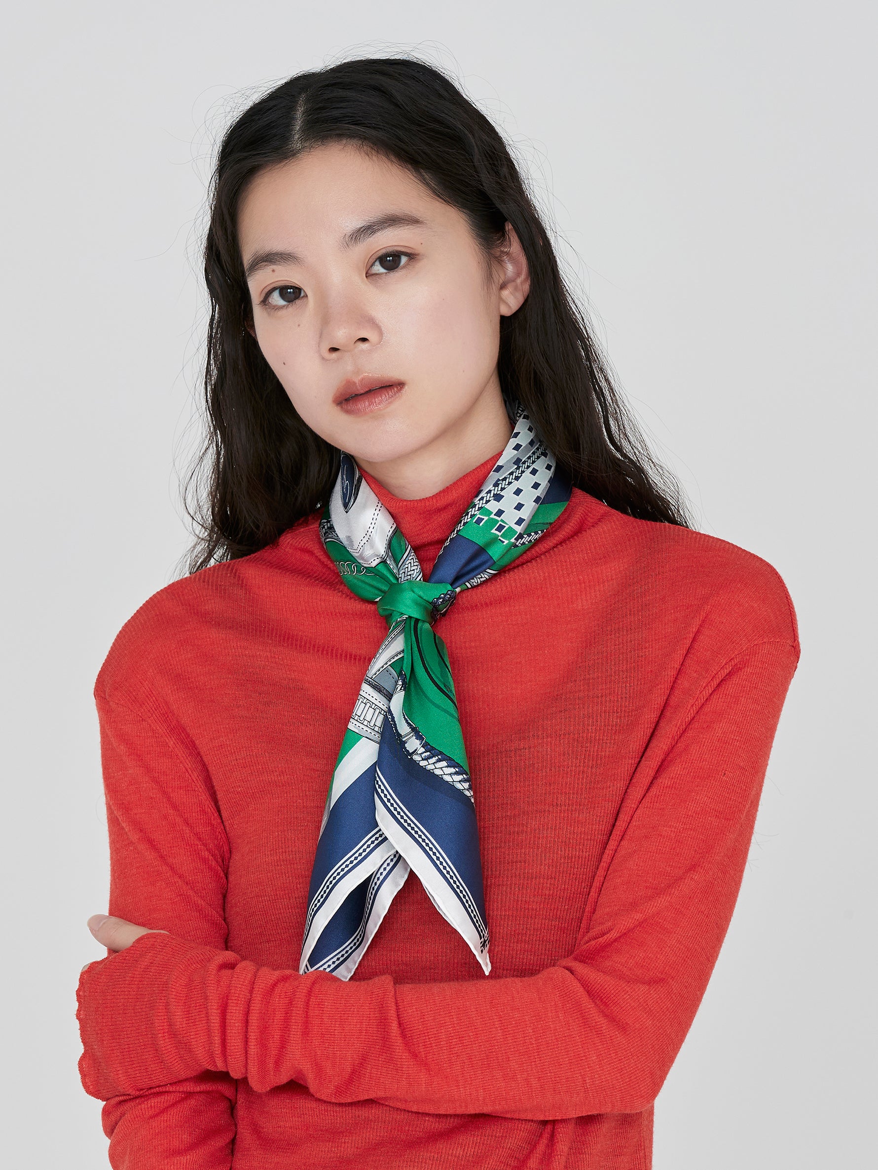 manipuri | ＜シルクスカーフ65＞ジョッキー