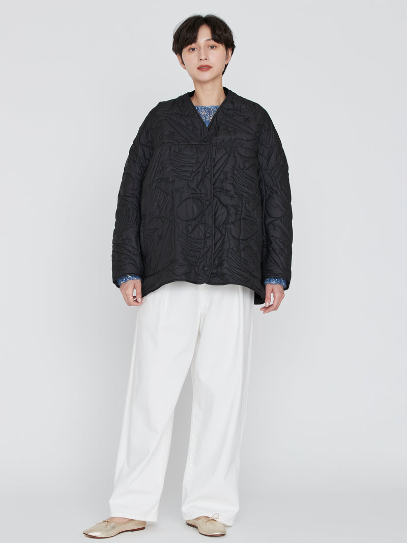 manipuri | ＜キルティング変形ジャケット＞リバーシブル マウンテン