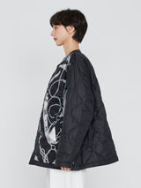 manipuri | ＜ミリタリージャケットUNISEX＞リバーシブル　ネイティブビット