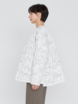 manipuri | ＜キルティングミリタリージャケット＞リバーシブル　タパ