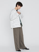 manipuri | ＜キルティングミリタリージャケット＞リバーシブル　タパ