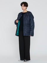 manipuri | ＜ミリタリージャケットUNISEX＞リバーシブル　クロスステッチバンダナ