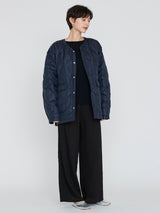 manipuri | ＜ミリタリージャケットUNISEX＞リバーシブル　クロスステッチバンダナ