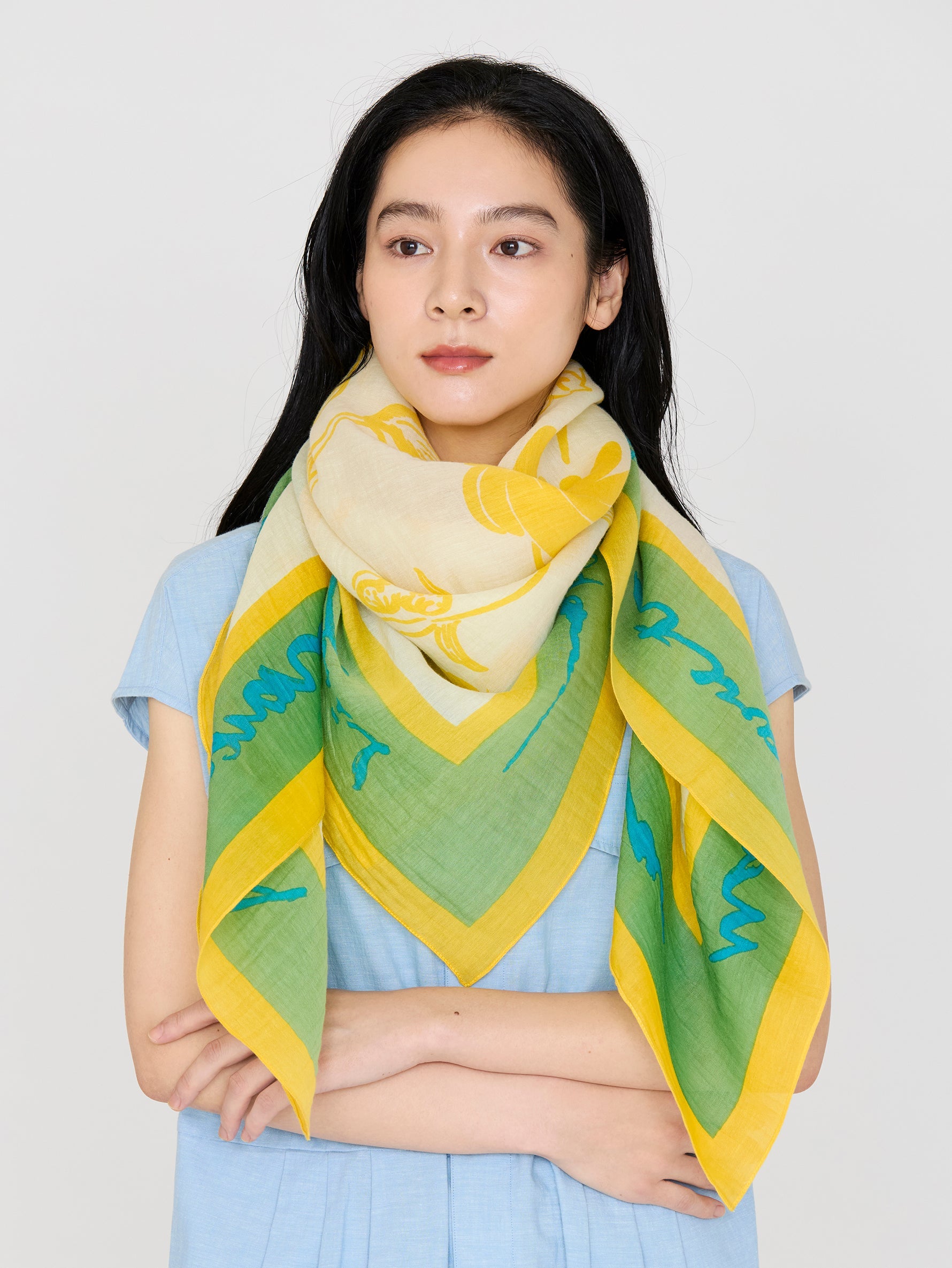 manipuri | ＜コットンシルクストール120＞フローラ 0161333013