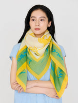＜コットンシルクストール120＞フローラ 0161333013