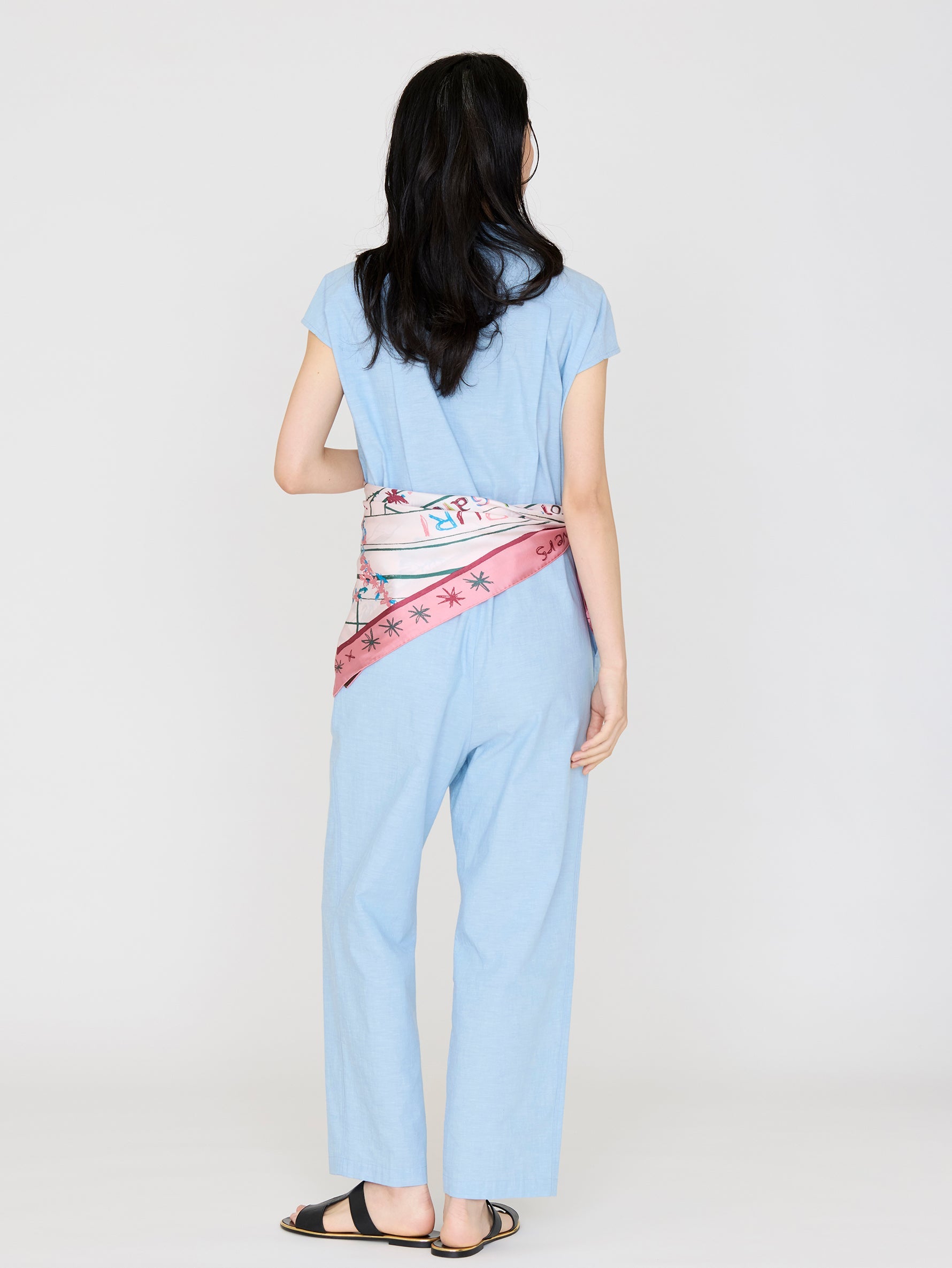 manipuri | ＜シルクスカーフ88＞トロピカルガーデン 0161330105