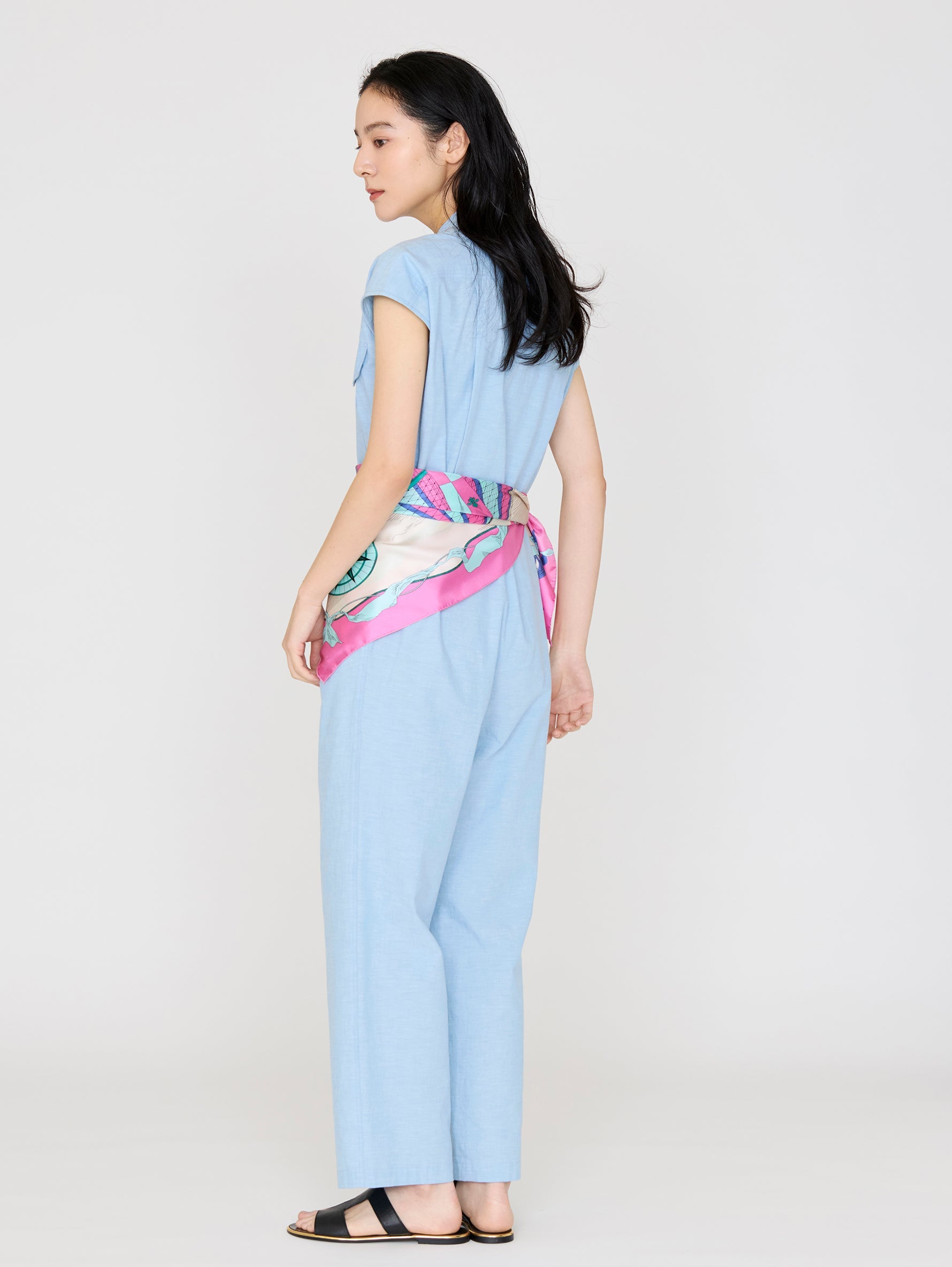 manipuri | ＜シルクスカーフ88＞クラシカルバルーン 0161330140