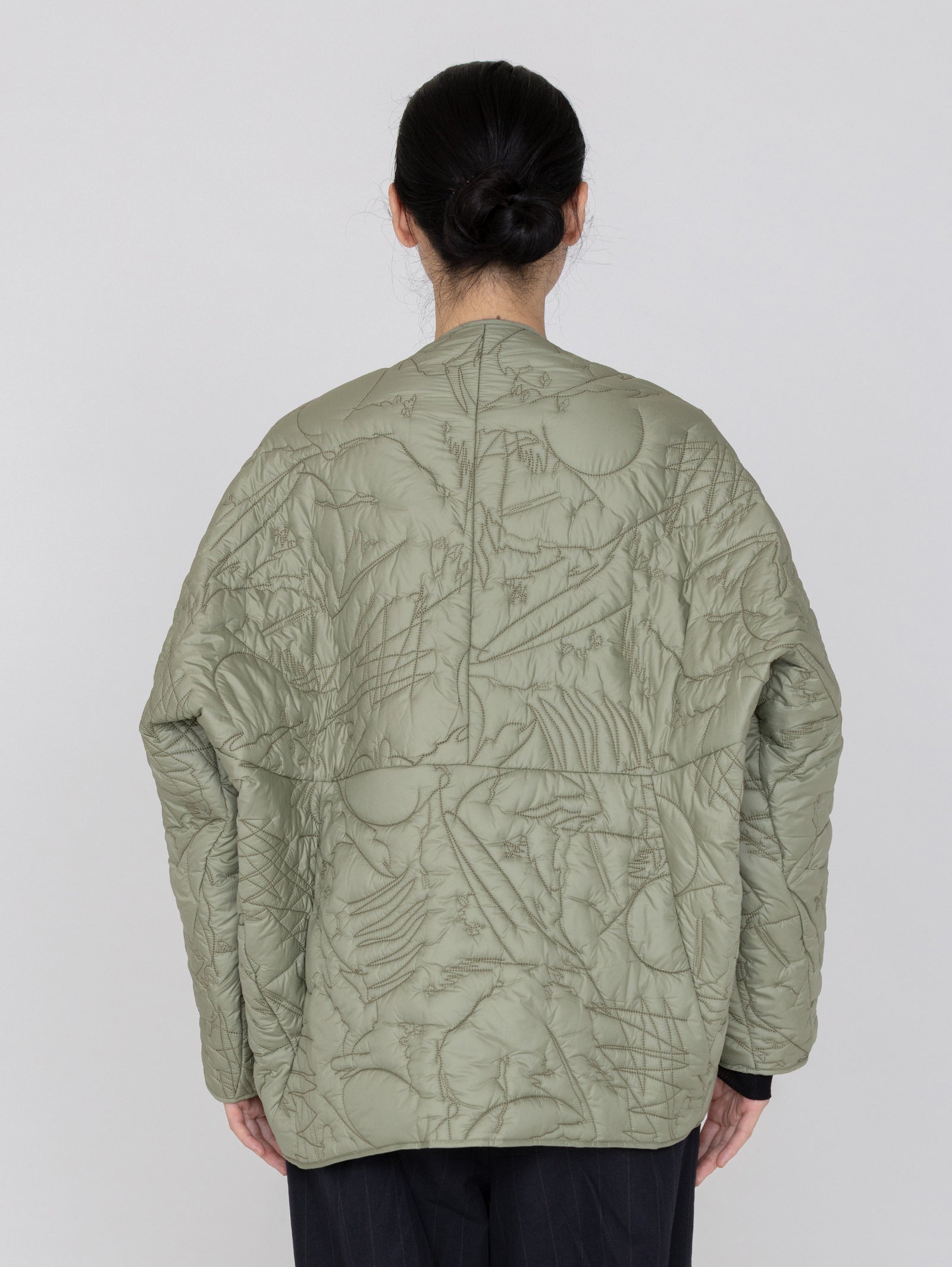 manipuri リバーシブルマウンテン manipuri | ＜キルティング変形ジャケット＞リバーシブル マウンテン