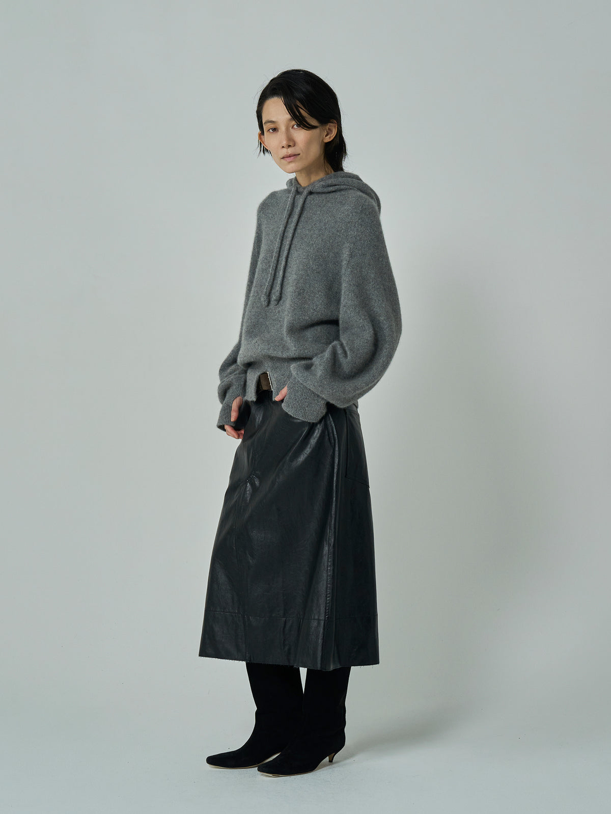 enrica | チャイニーズラクーン混プルオーバー KNIT294