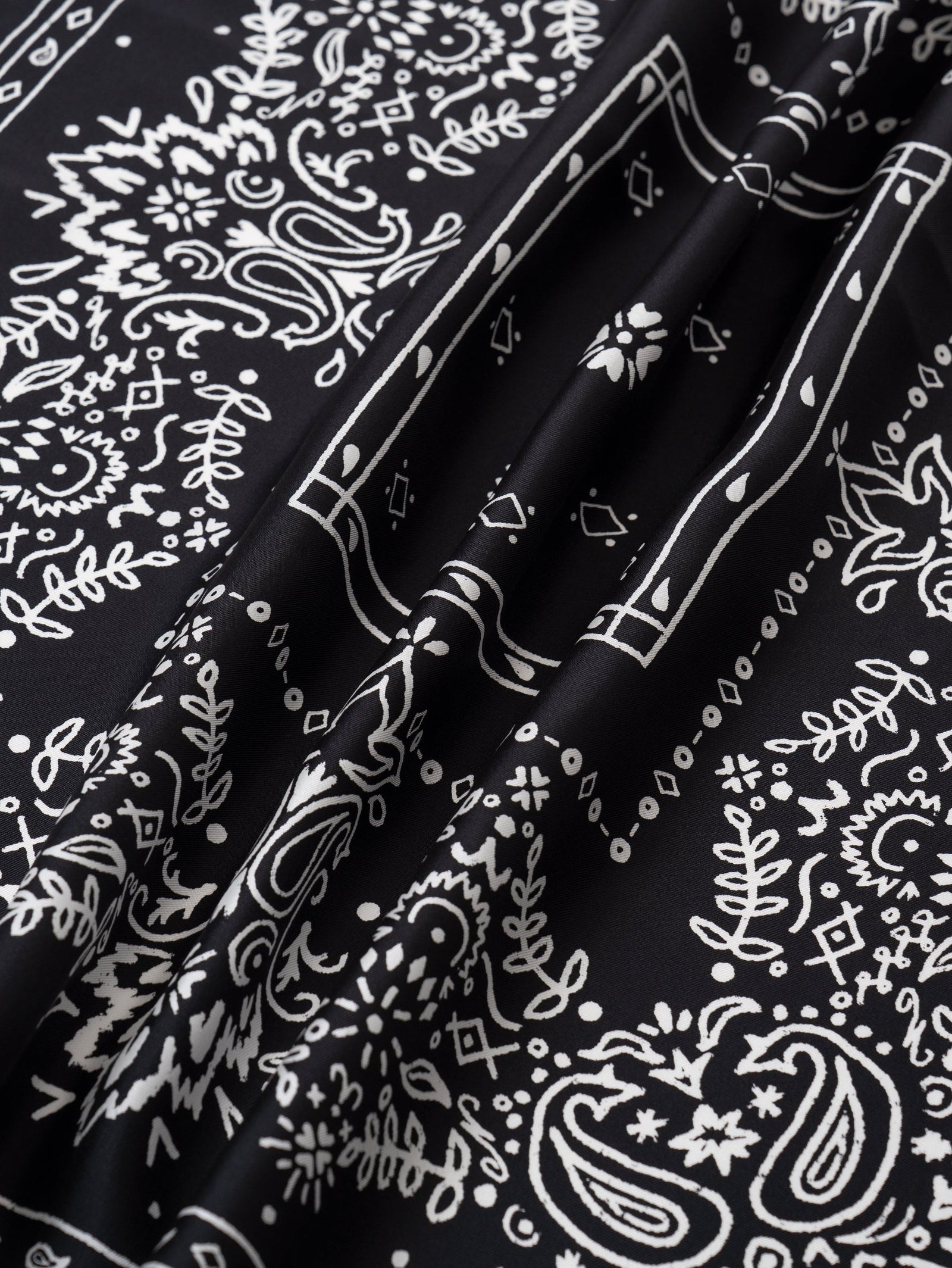 ETRO シルク バンダナ キルティング中綿ベスト チャコール 38 シルクスカーフ65＞メドウバンダナ 0161330040 – H+HELIOTROPE